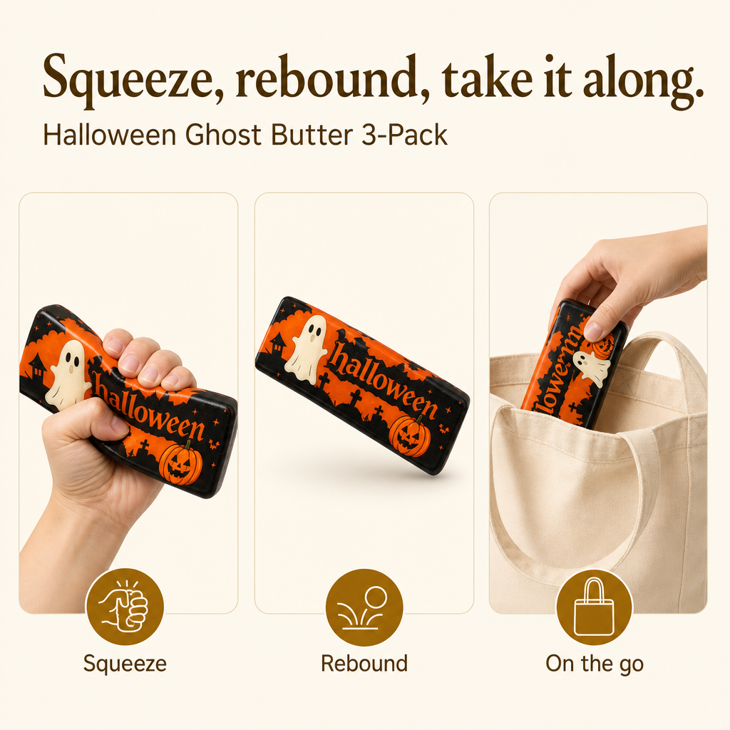 Halloween Ghost Butter 3-Pack lifestyle
