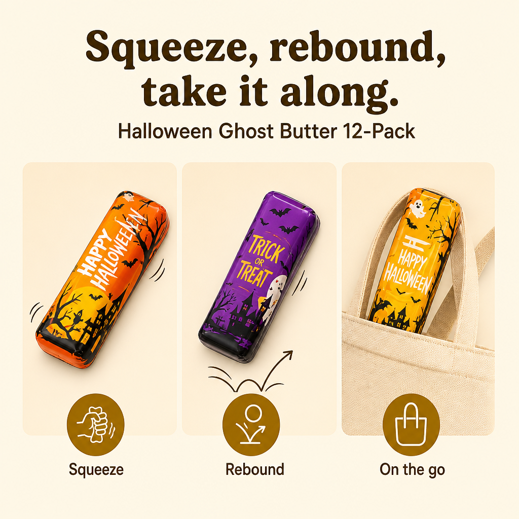 Halloween Ghost Butter 12-Pack lifestyle