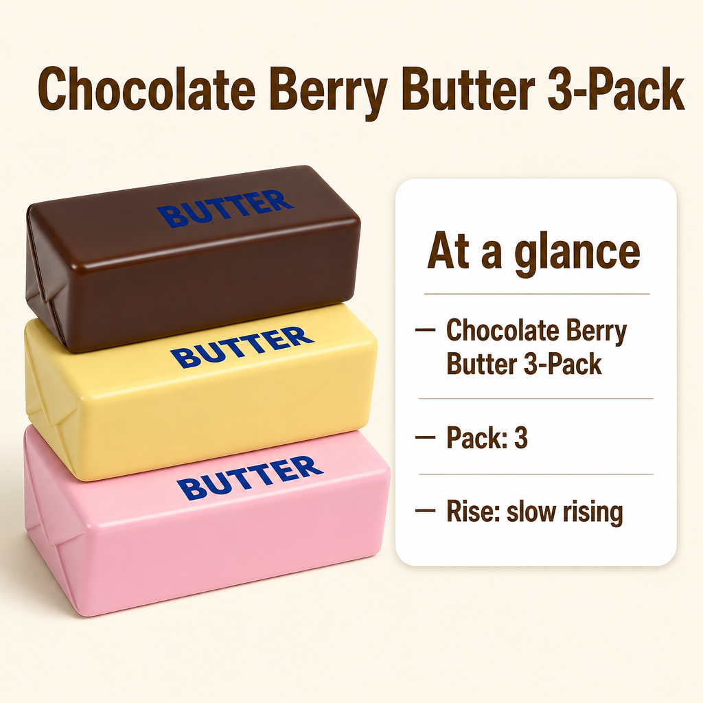 Chocolate Berry Butter 3-Pack specs