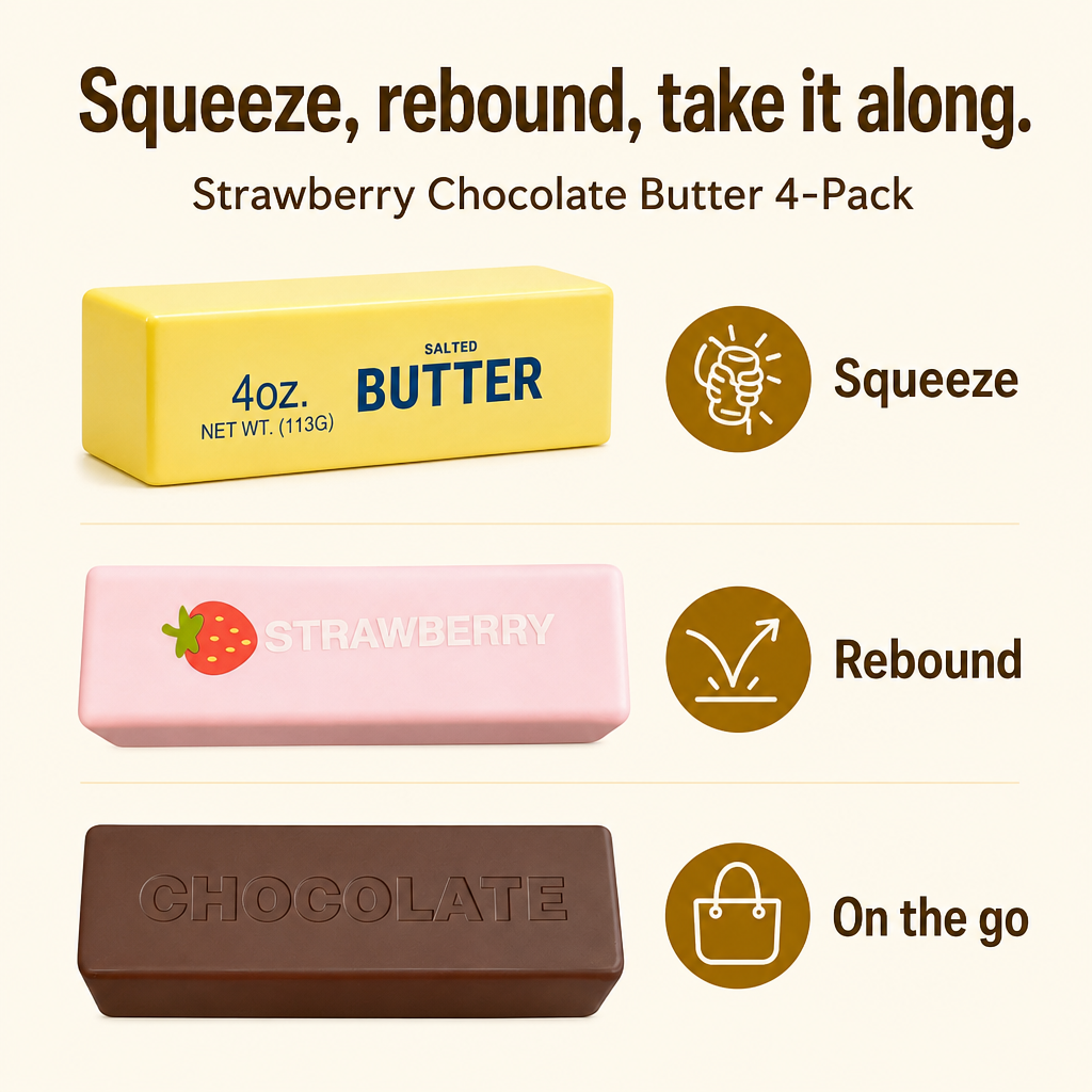 Strawberry Chocolate Butter 4-Pack lifestyle
