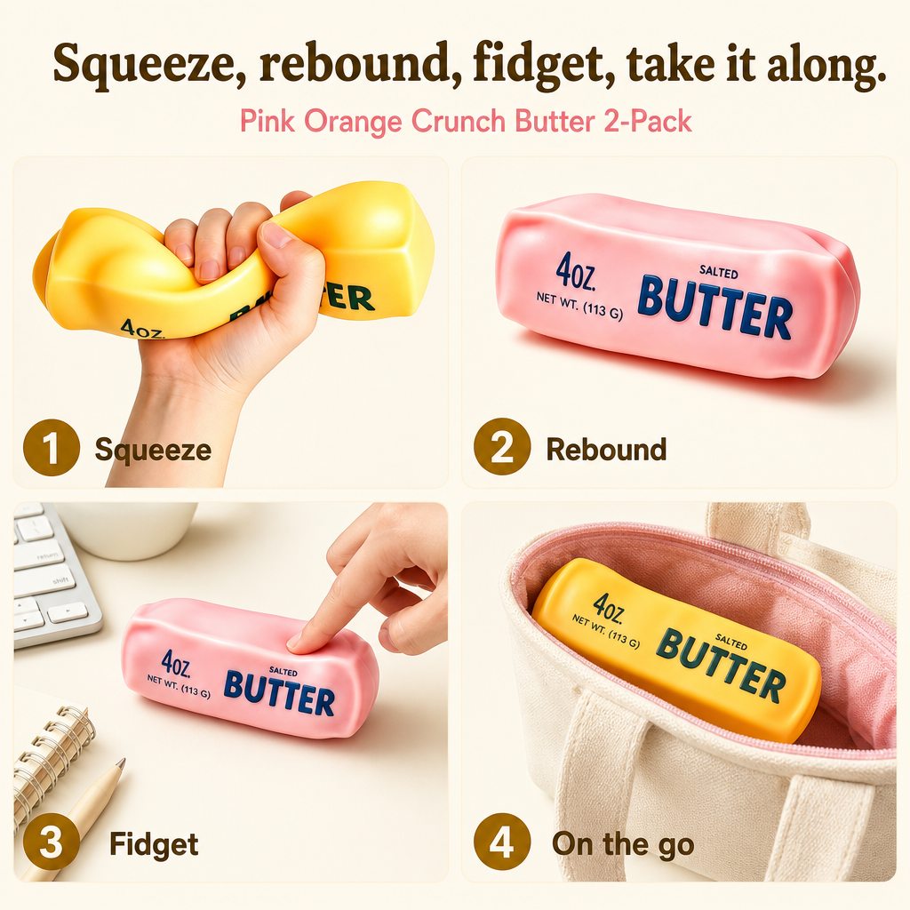 Pink Orange Crunch Butter 2-Pack lifestyle