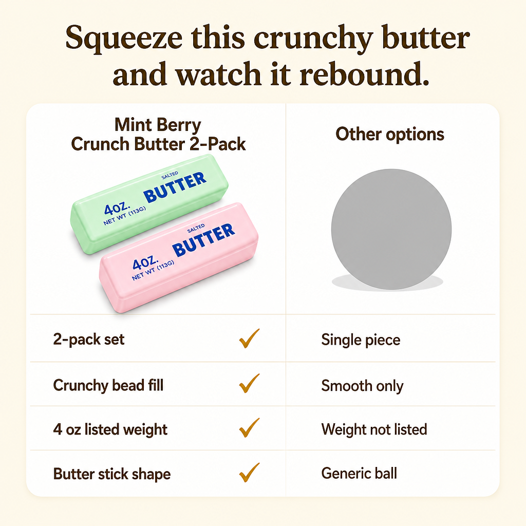 Mint Berry Crunch Butter 2-Pack comparison
