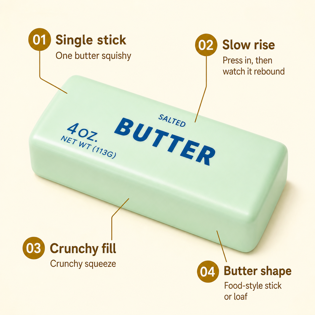 Mint Lemon Crunch Butter features