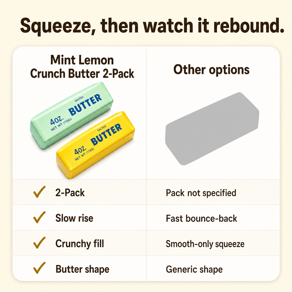 Mint Lemon Crunch Butter 2-Pack comparison