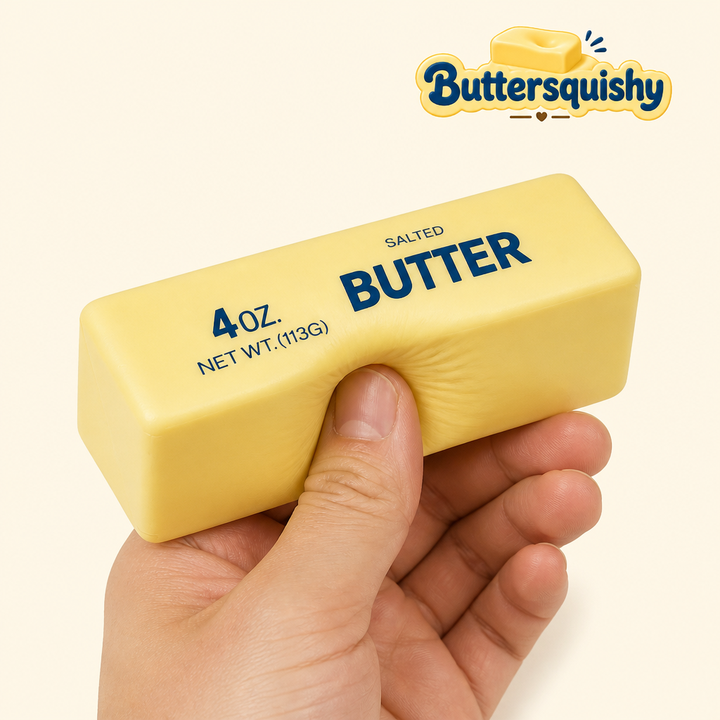 Strawberry Cream Butter being squeezed