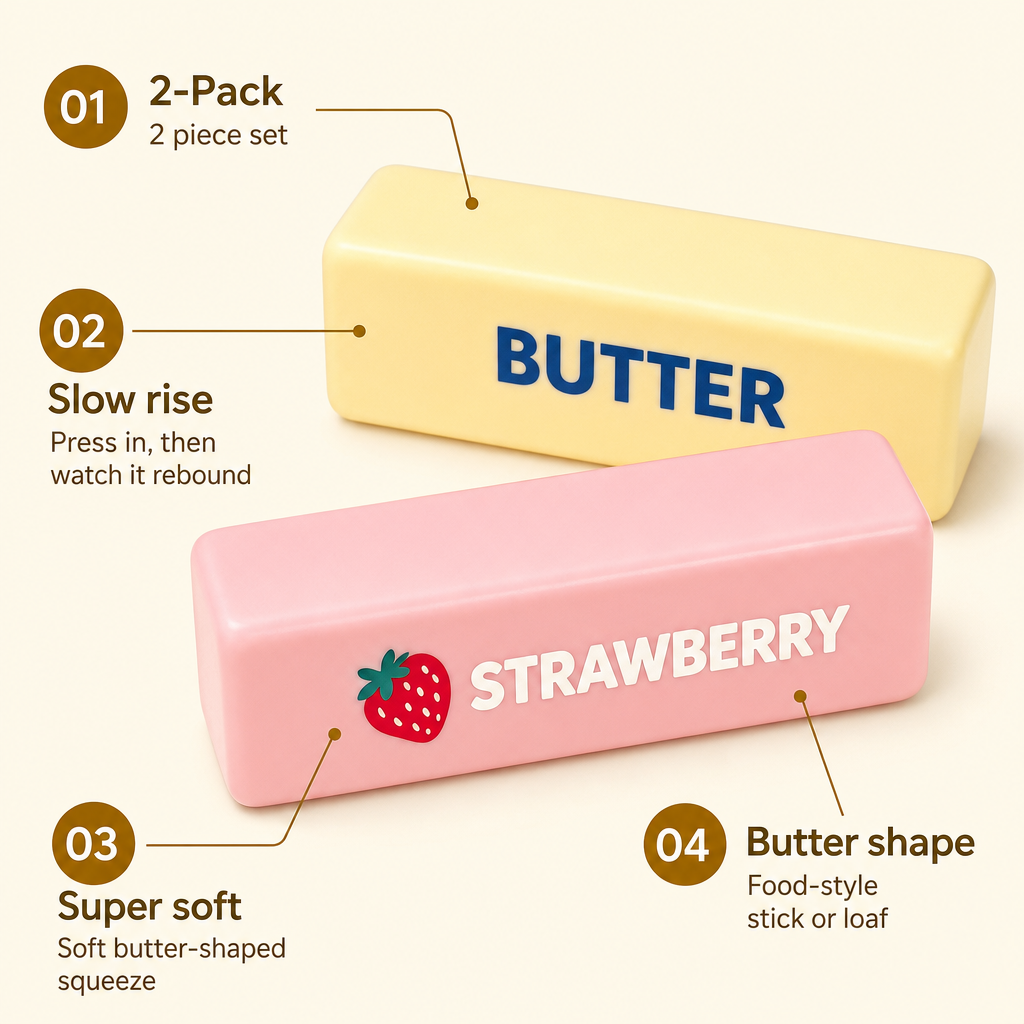 Strawberry Cream Butter 2-Pack features