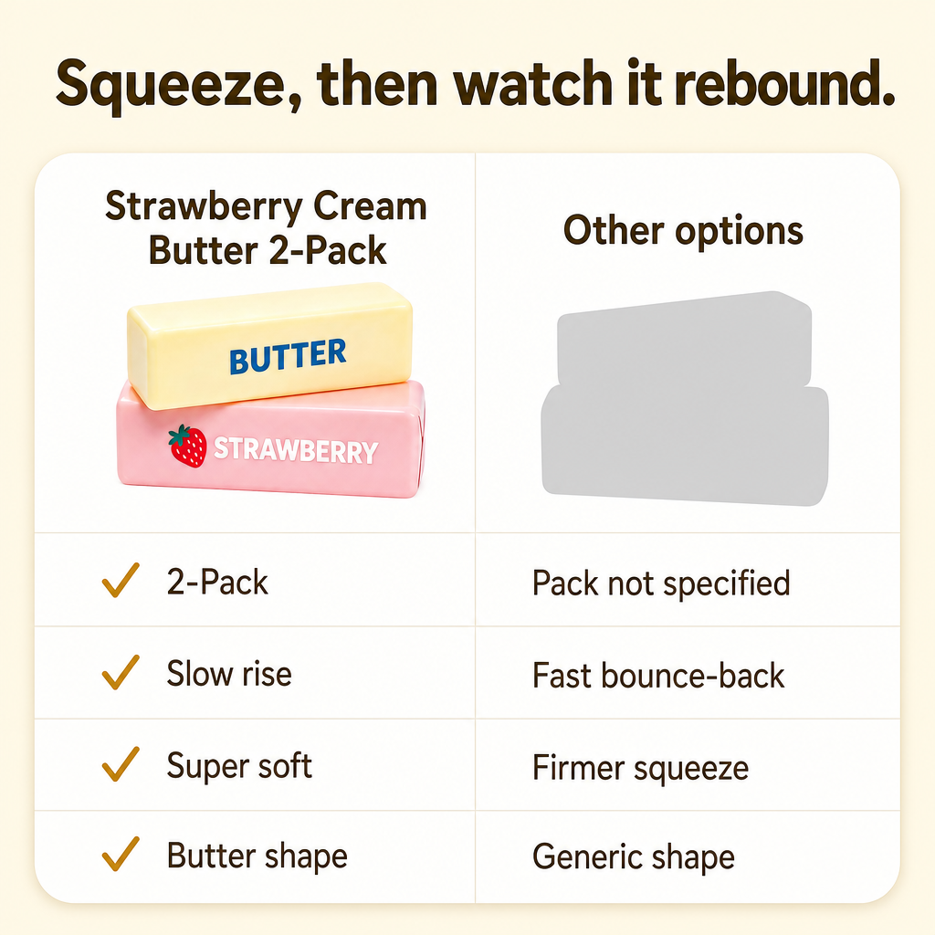 Strawberry Cream Butter 2-Pack comparison