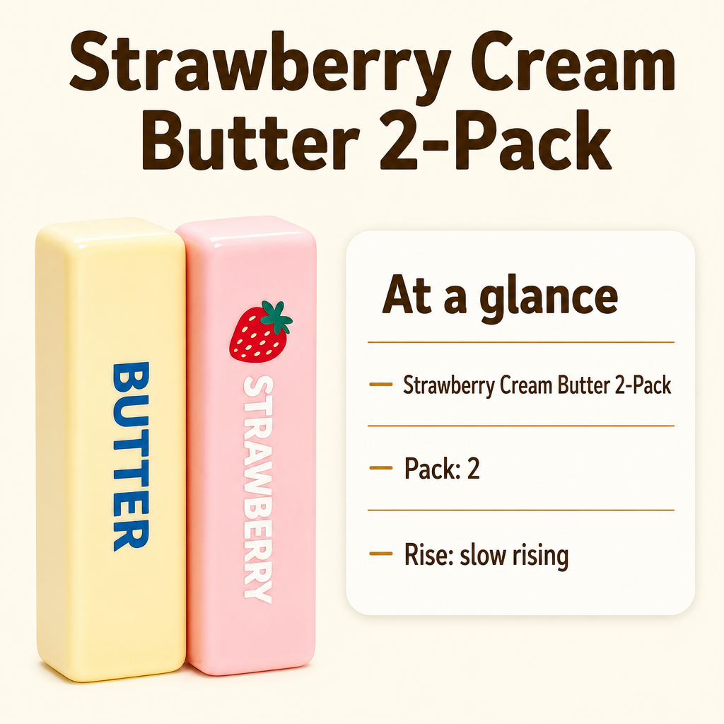 Strawberry Cream Butter 2-Pack specs