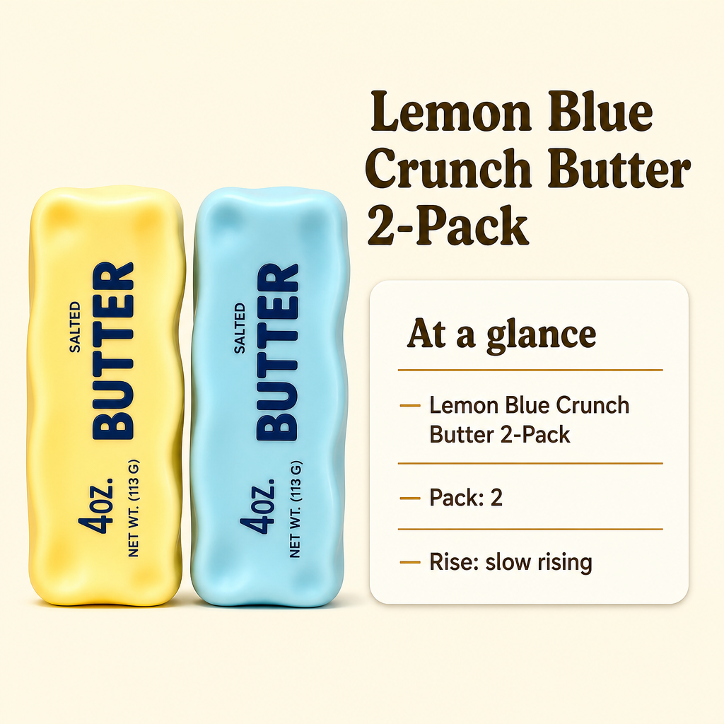 Lemon Blue Crunch Butter 2-Pack specs