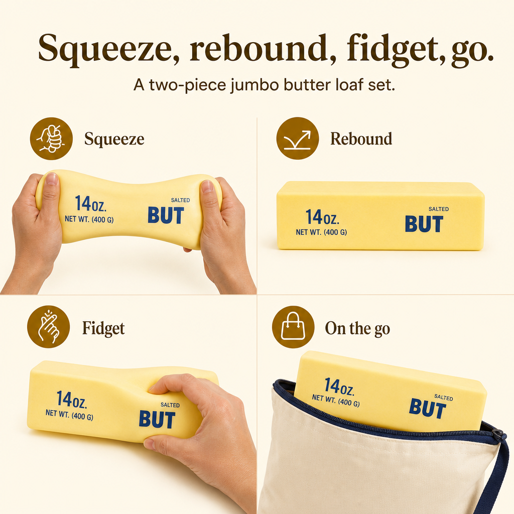 Jumbo Butter Loaf 14oz 2-Pack lifestyle