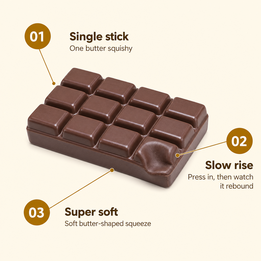Chocolate Butter Stick features
