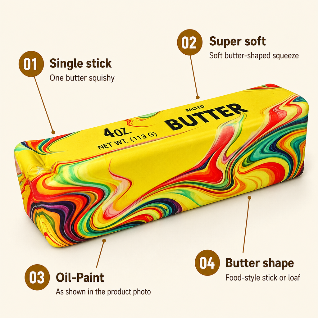 Oil-Paint Swirl Butter features