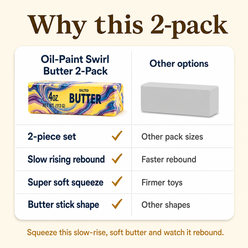 Oil-Paint Swirl Butter 2-Pack comparison