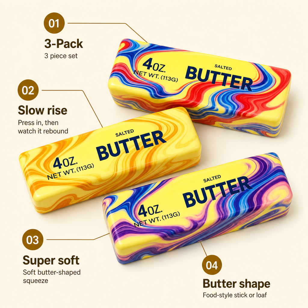 Oil-Paint Swirl Butter 3-Pack features