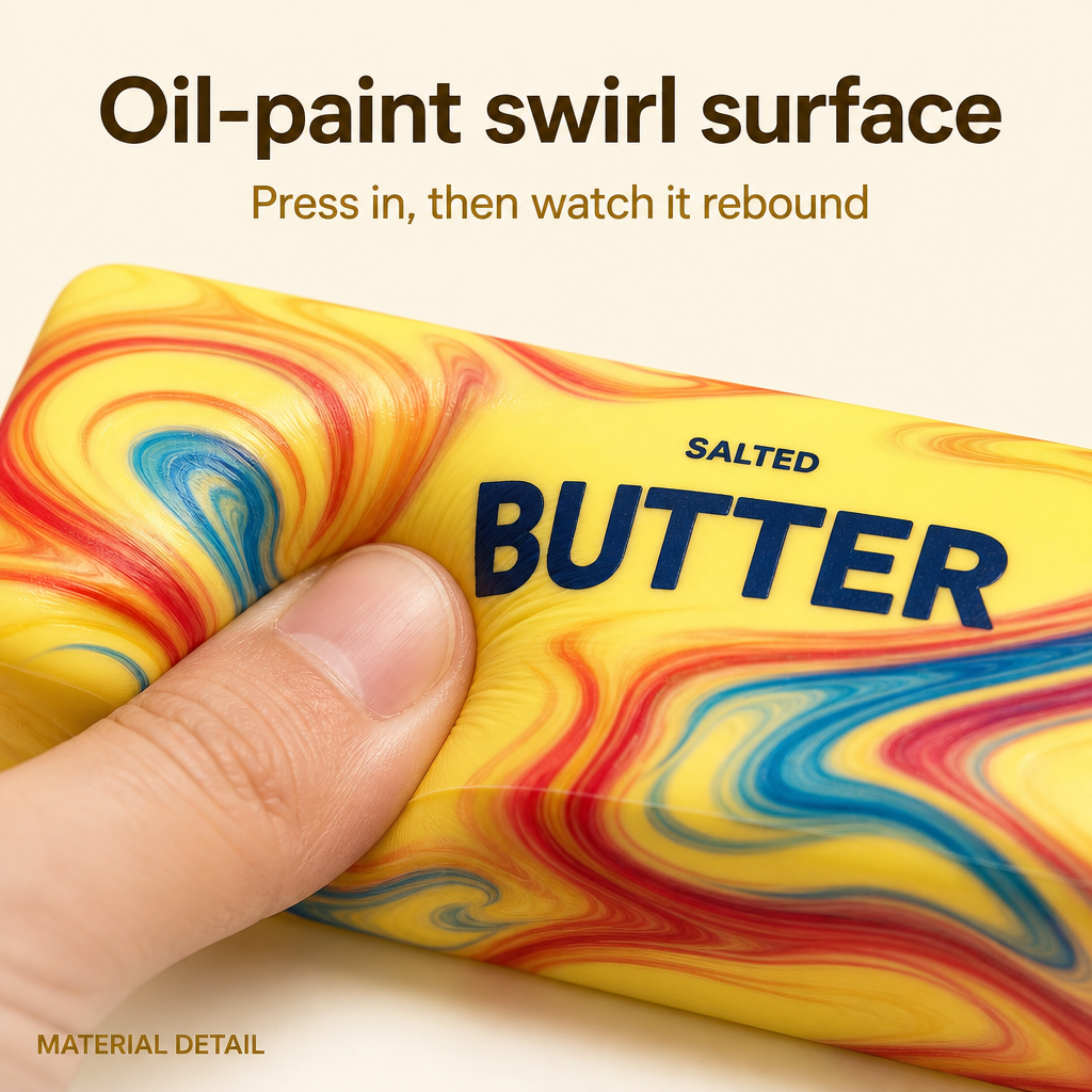 Oil-Paint Swirl Butter 3-Pack texture