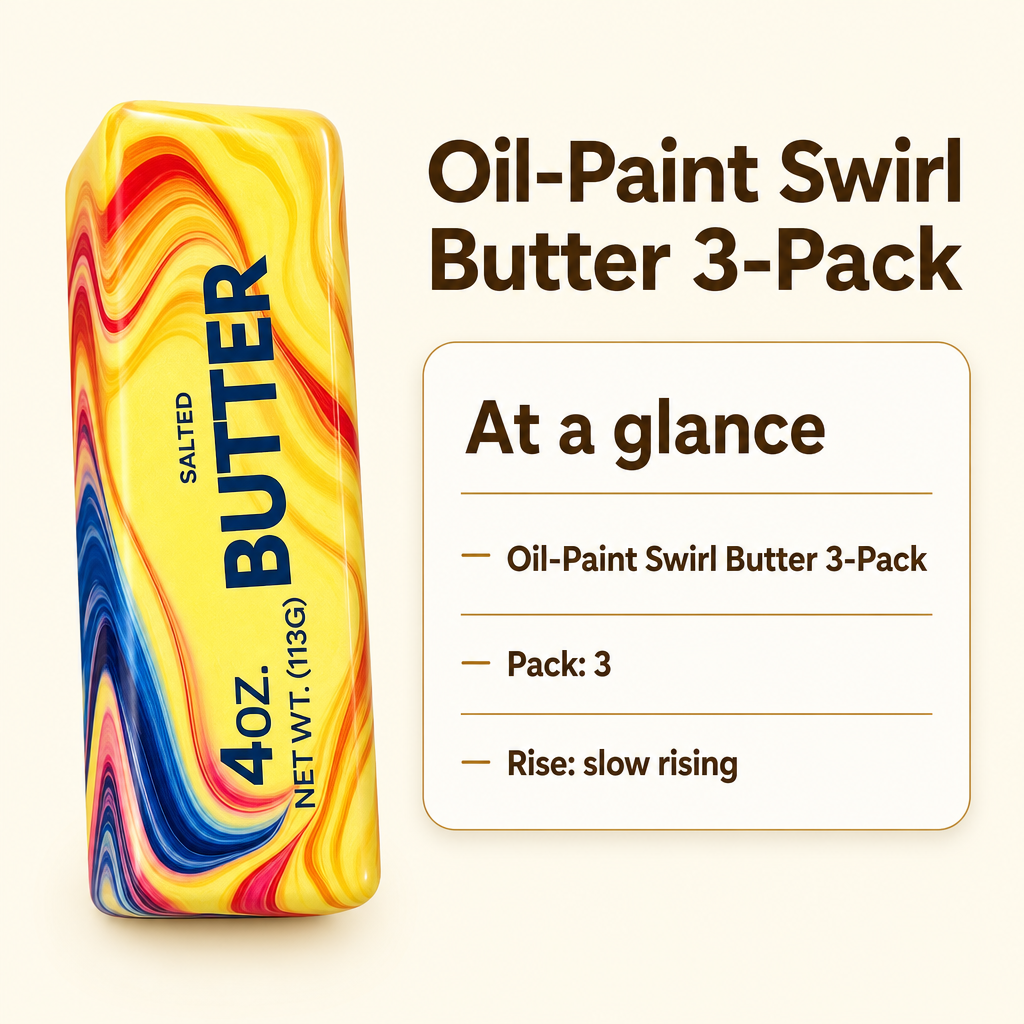 Oil-Paint Swirl Butter 3-Pack specs