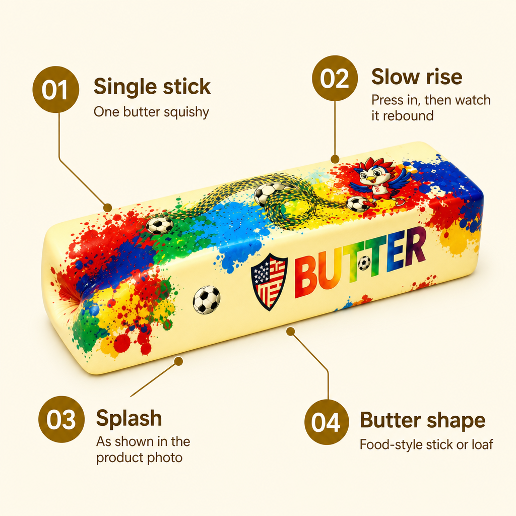 Splash Marble Butter features