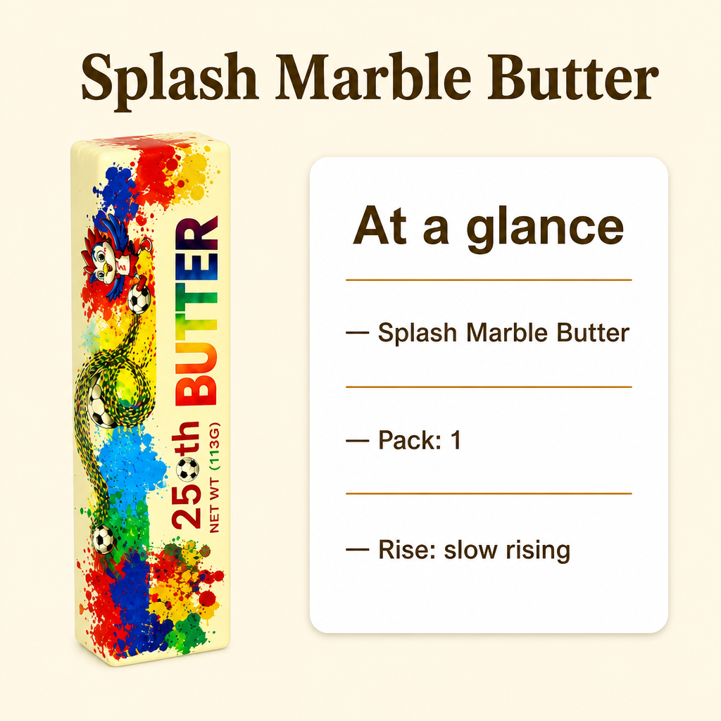 Splash Marble Butter specs
