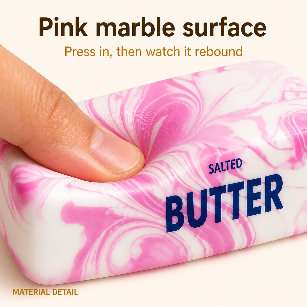 Pink Marble Butter texture