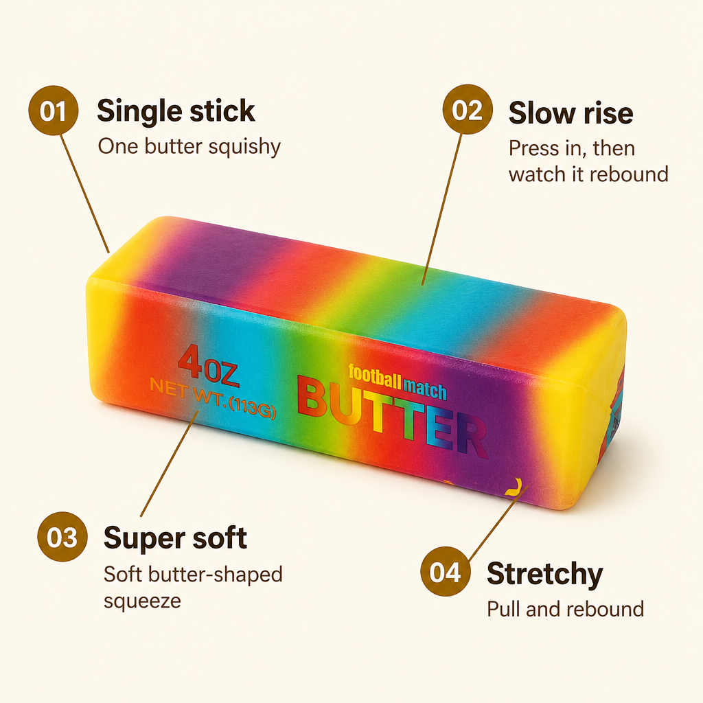 Candy Gradient Butter features