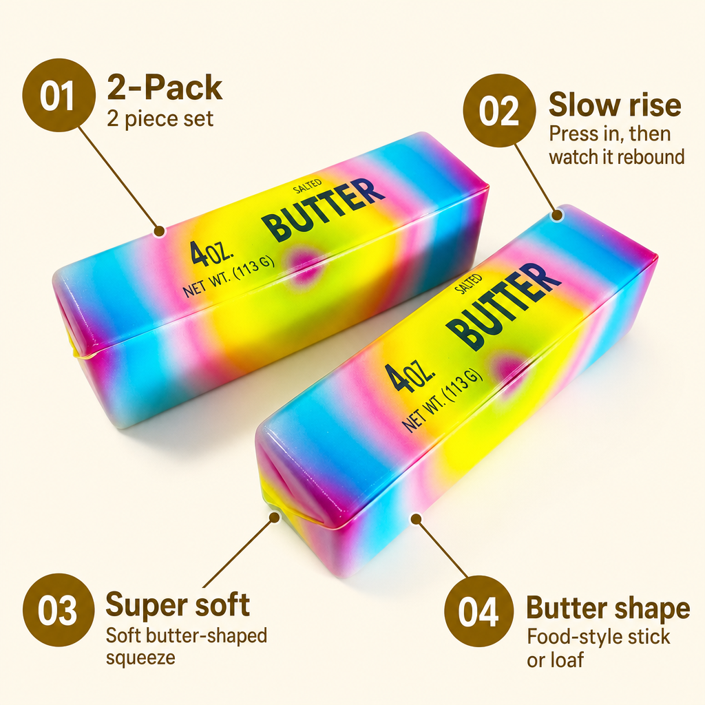 Candy Gradient Butter 2-Pack features