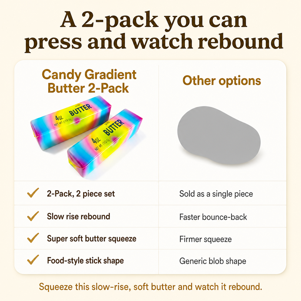 Candy Gradient Butter 2-Pack comparison