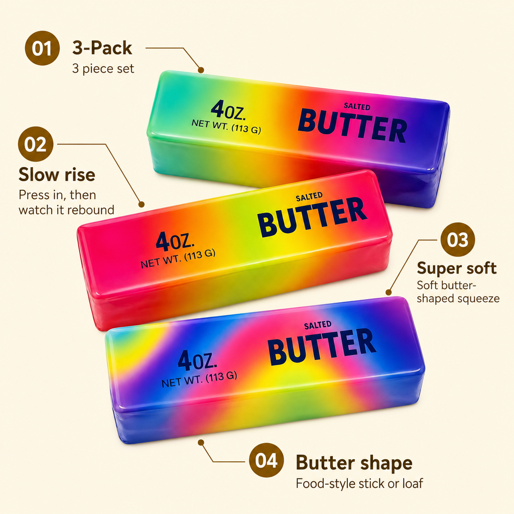 Candy Gradient Butter 3-Pack features