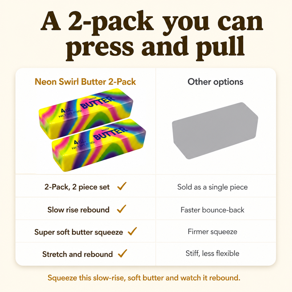 Neon Swirl Butter 2-Pack comparison