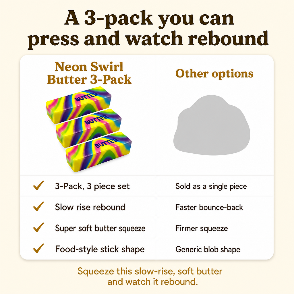 Neon Swirl Butter 3-Pack comparison