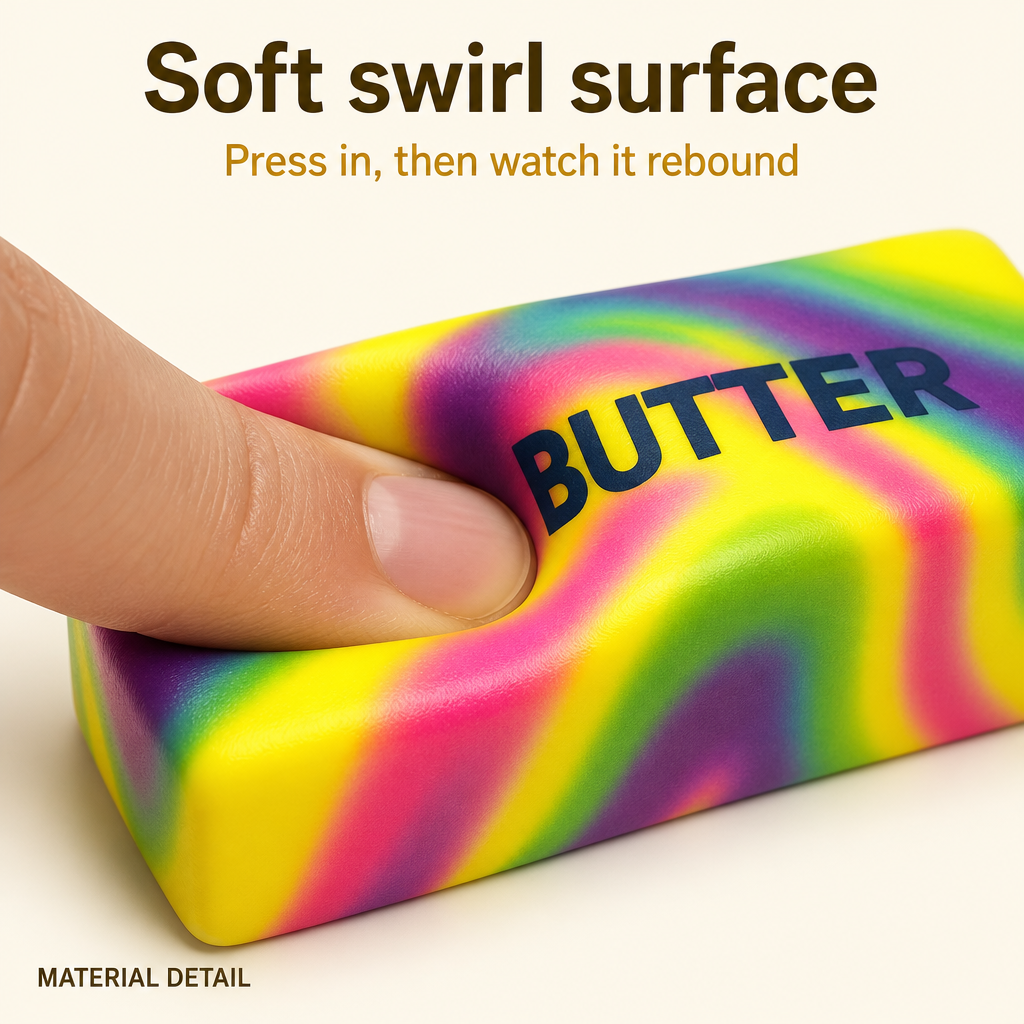 Neon Swirl Butter 12-Pack texture