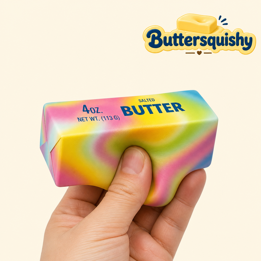 Swirl Mix Butter being squeezed