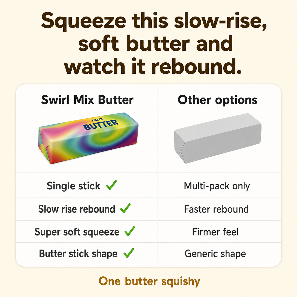 Swirl Mix Butter comparison