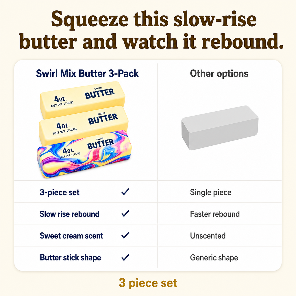 Swirl Mix Butter 3-Pack comparison