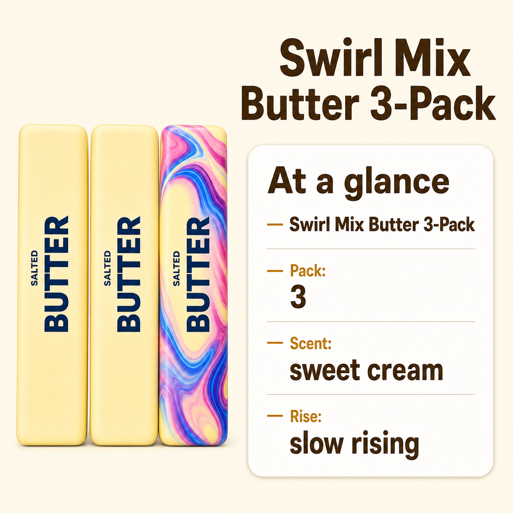 Swirl Mix Butter 3-Pack specs