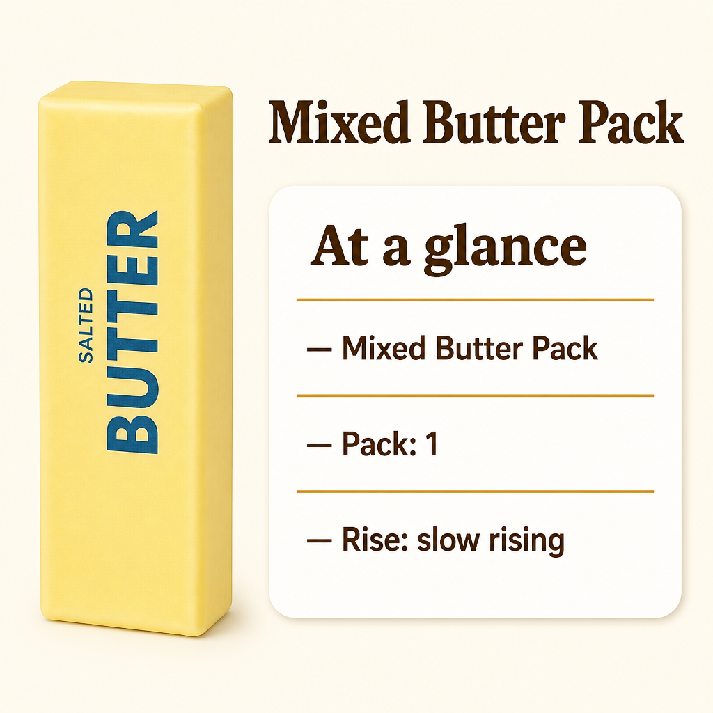 Mixed Butter Pack specs