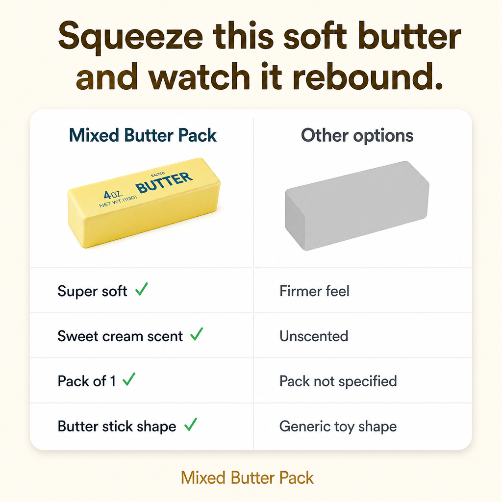 Mixed Butter Pack comparison