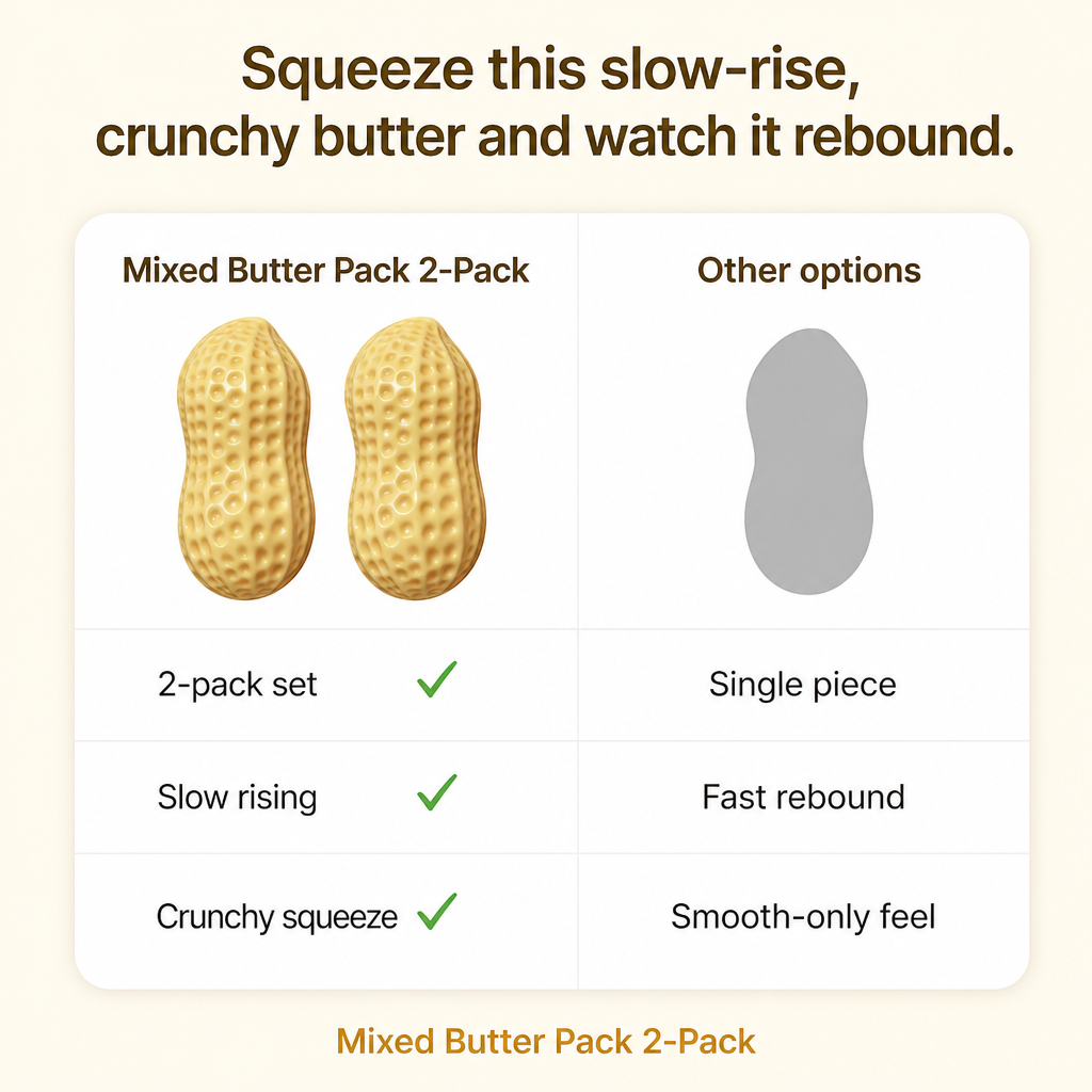 Mixed Butter Pack 2-Pack comparison