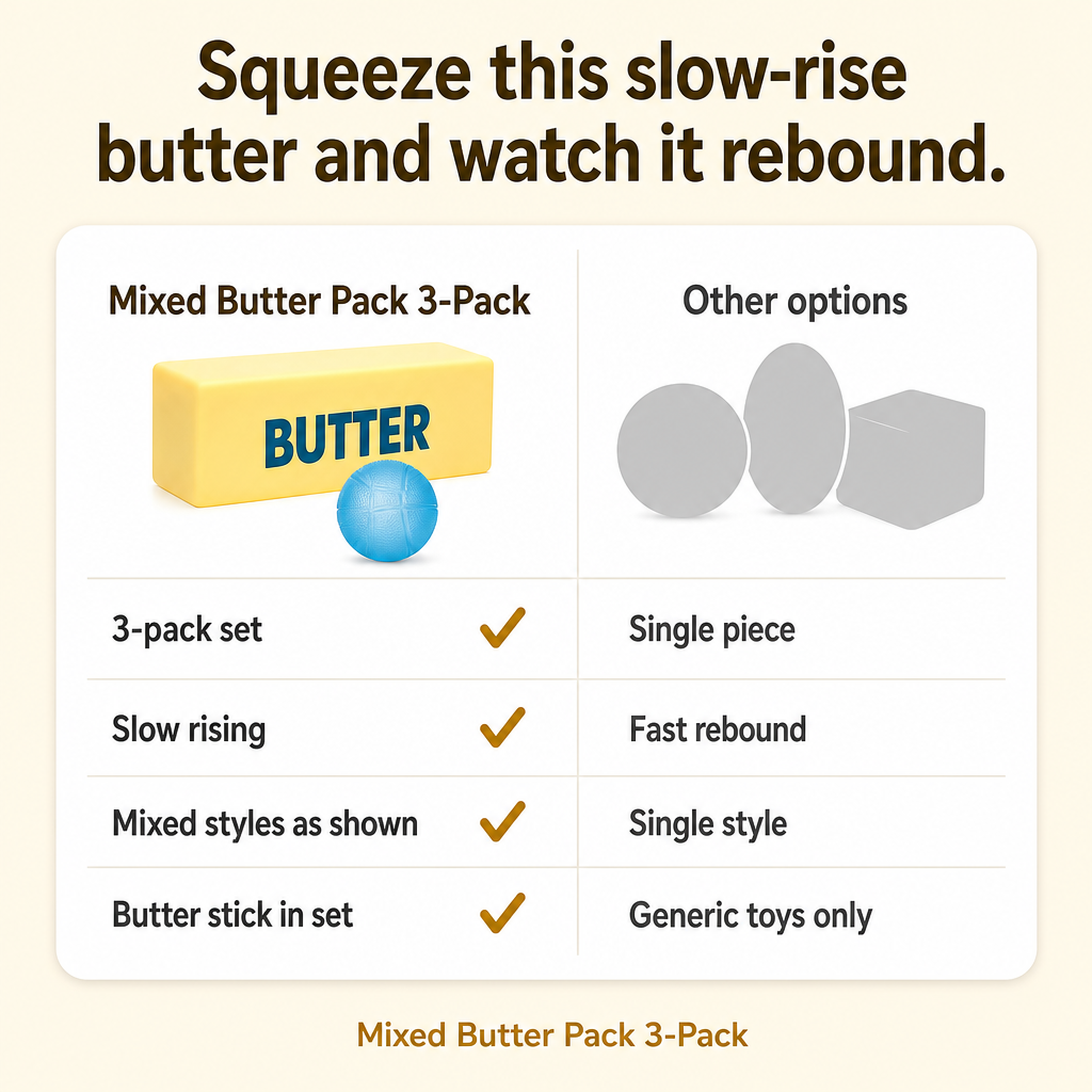Mixed Butter Pack 3-Pack comparison