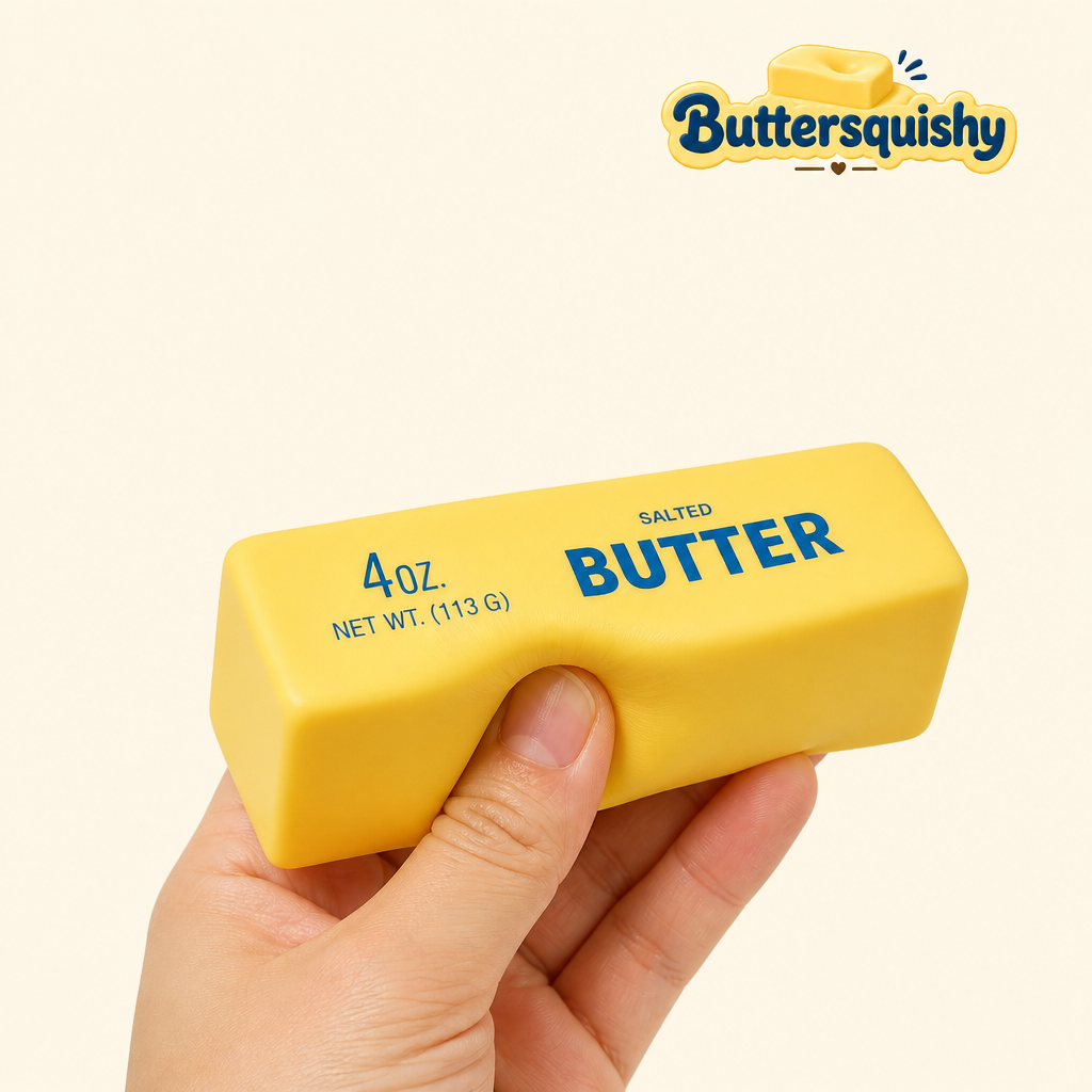 Mixed Butter Pack 4-Pack being squeezed