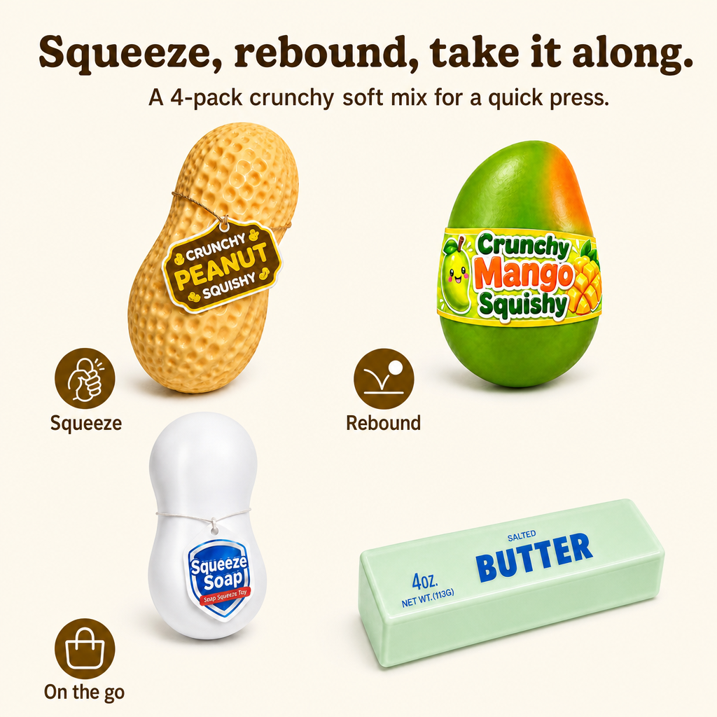 Mixed Butter Pack 4-Pack lifestyle