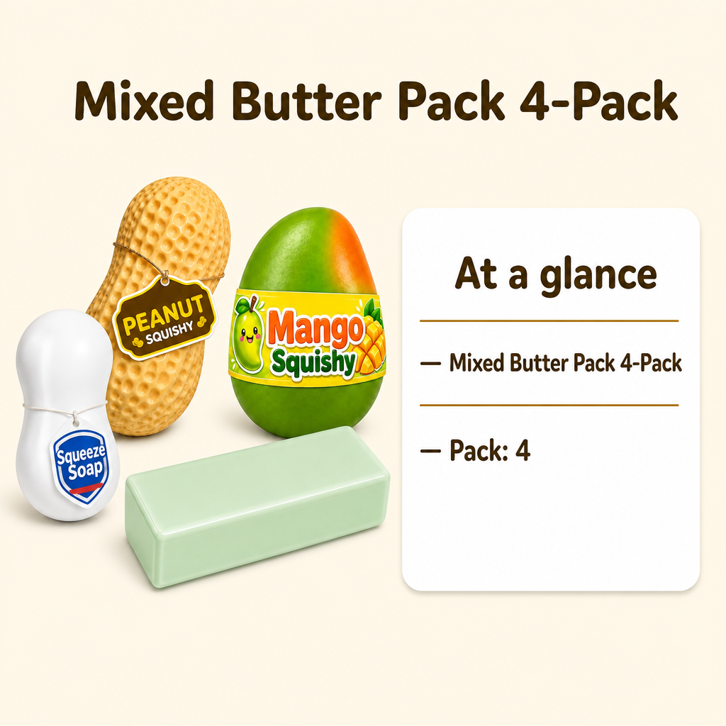 Mixed Butter Pack 4-Pack specs