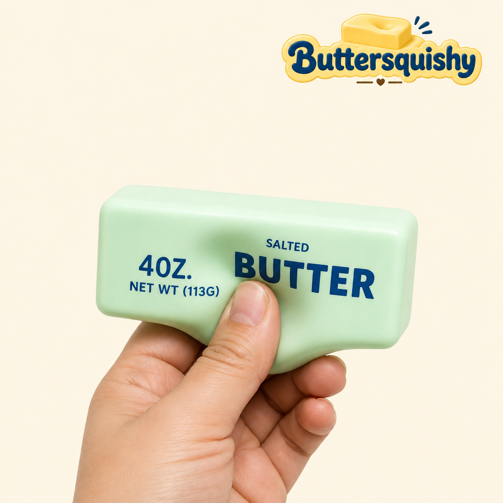 Mixed Butter Pack 5-Pack being squeezed