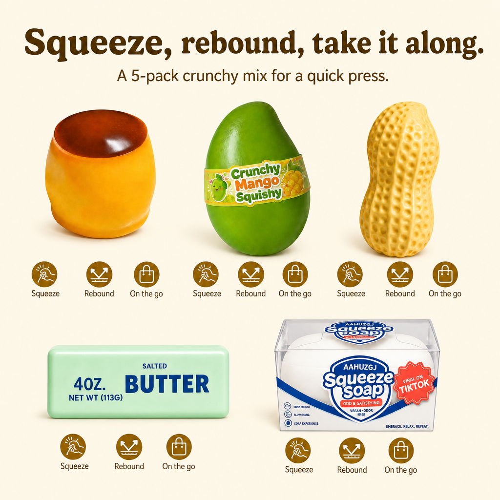 Mixed Butter Pack 5-Pack lifestyle