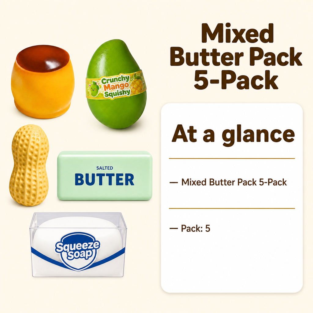 Mixed Butter Pack 5-Pack specs