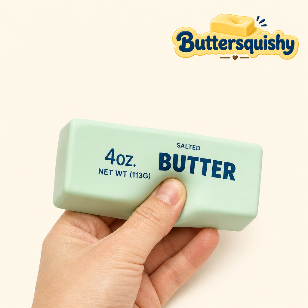 Mixed Butter Pack 5-Pack being squeezed
