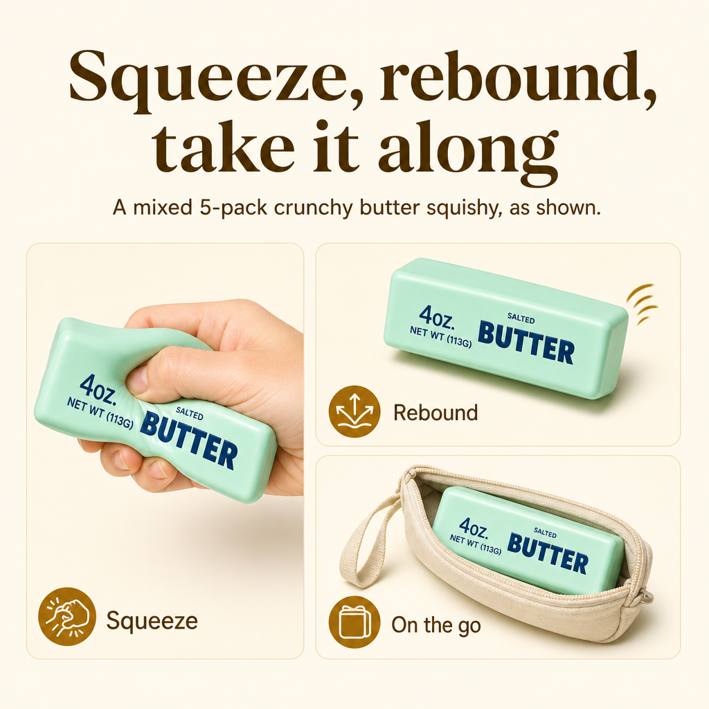 Mixed Butter Pack 5-Pack lifestyle