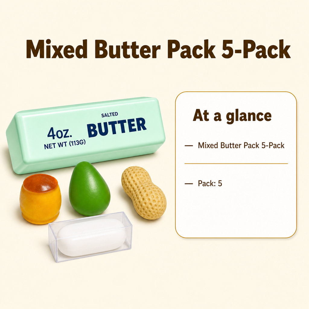 Mixed Butter Pack 5-Pack specs