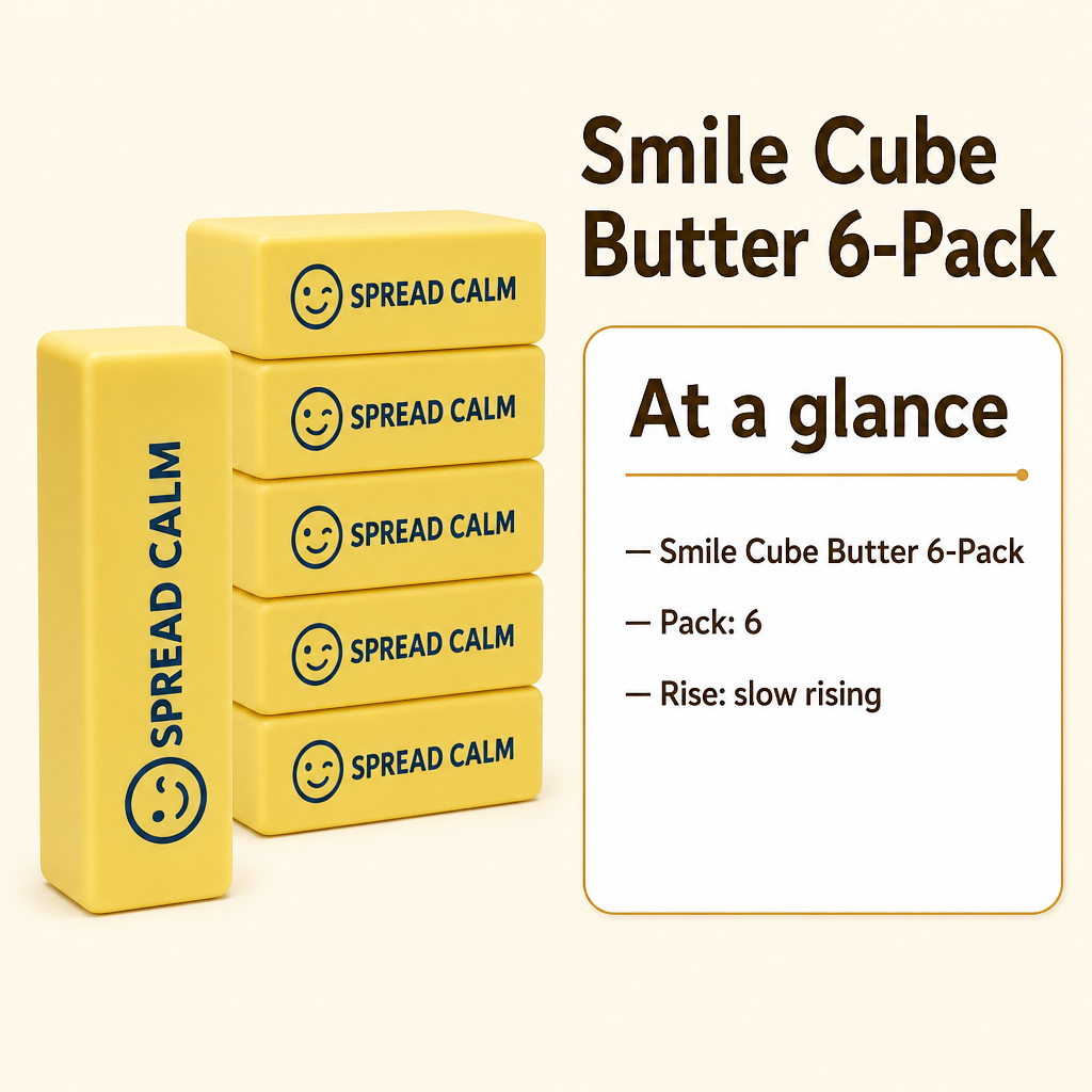 Smile Cube Butter 6-Pack specs