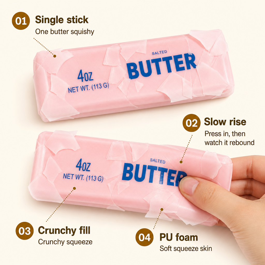 Pink Butter Stick features