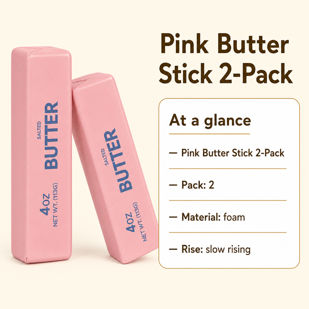 Pink Butter Stick 2-Pack specs